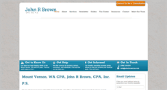 Desktop Screenshot of johnrbrowncpa.com